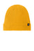 The North Face Hats NF0A7RGH Mens Circular Rib Beanie Yellow Flat Front