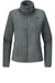 The North Face NF0A7UQJ Mens Osito Full Zip Fleece Jacket Smoked Pearl Grey Flat Front