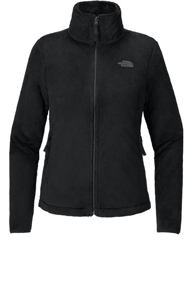 The North Face NF0A7UQJ Mens Osito Full Zip Fleece Jacket Black Flat Front