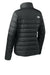 The North Face NF0A7V4G Womens Down Hybrid Water Resistant Full Zip Jacket Black Flat Back