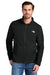 The North Face NF0A7V4J Mens Glacier Fleece Full Zip Jacket Black Model Front