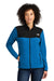 The North Face NF0A7V4K Womens Glacier Fleece Full Zip Jacket Hero Blue/Black Model Front