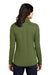 The North Face NF0A7V62 Womens Skyline Full Zip Fleece Jacket Heather Clover Green Model Back