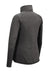 The North Face NF0A7V62 Womens Skyline Full Zip Fleece Jacket Heather Dark Grey Flat Back