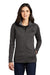The North Face NF0A7V62 Womens Skyline Full Zip Fleece Jacket Heather Dark Grey Model Front