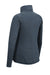 The North Face NF0A7V62 Womens Skyline Full Zip Fleece Jacket Heather Urban Navy Blue Flat Back