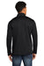 The North Face NF0A7V63 Mens Skyline 1/4 Zip Fleece Jacket Black Model Back