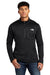 The North Face NF0A7V63 Mens Skyline 1/4 Zip Fleece Jacket Black Model Front