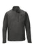 The North Face NF0A7V63 Mens Skyline 1/4 Zip Fleece Jacket Heather Dark Grey Flat Front