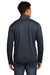 The North Face NF0A7V63 Mens Skyline 1/4 Zip Fleece Jacket Heather Urban Navy Blue Model Back