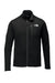 The North Face NF0A7V64 Mens Skyline Full Zip Fleece Jacket Black Flat Front