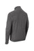 The North Face NF0A7V64 Mens Skyline Full Zip Fleece Jacket Heather Dark Grey Flat Back