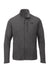 The North Face NF0A7V64 Mens Skyline Full Zip Fleece Jacket Heather Dark Grey Flat Front