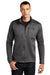 The North Face NF0A7V64 Mens Skyline Full Zip Fleece Jacket Heather Dark Grey Model Front