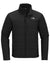 The North Face NF0A7V6J Mens Everyday Water Resistant Insulated Full Zip Jacket Black Flat Front