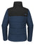 The North Face NF0A7V6K Womens Everyday Water Resistant Insulated Full Zip Jacket Shady Blue Flat Back