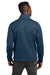 The North Face NF0A88D5 Mens Ridgewall Wind & Water Resistant Soft Shell Full Zip Jacket Shady Blue Model Back