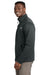 The North Face NF0A88D5 Mens Ridgewall Wind & Water Resistant Soft Shell Full Zip Jacket Heather Dark Grey Model Side
