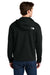 The North Face NF0A8BUS Mens Double Knit Full Zip Hooded Sweatshirt Hoodie w/ Pockets Black Model Back