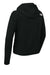 The North Face NF0A8BUT Womens Double Knit Full Zip Hooded Sweatshirt Hoodie w/ Pockets Black Flat Back