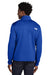 The North Face NF0A8ENJ Mens Aim Fleece 1/4 Zip Sweatshirt Blue Model Back
