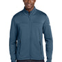 The North Face Mens Aim Fleece Full Zip Jacket - Shady Blue