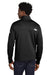 The North Face NF0A8ENK Mens Aim Fleece Full Zip Jacket Black Model Back