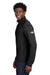 The North Face NF0A8ENK Mens Aim Fleece Full Zip Jacket Black Model Side