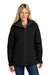 The North Face NF0A8FQG Womens Castle Valley Triclimate Full Zip 3 in 1 Jacket Black Model Front