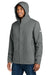 The North Face NF0A8FQH Mens Castle Valley Triclimate Full Zip 3 in 1 Jacket Smoked Pearl Grey Model 3Q