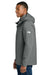 The North Face NF0A8FQH Mens Castle Valley Triclimate Full Zip 3 in 1 Jacket Smoked Pearl Grey Model Side