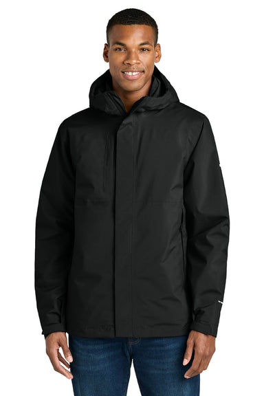 The North Face NF0A8FQH Mens Castle Valley Triclimate Full Zip 3 in 1 Jacket Black Model Front
