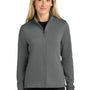 The North Face Womens Aim Full Zip Fleece Jacket - Smoked Pearl Grey - COMING SOON