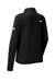 The North Face NF0A8FQJ Womens Aim Full Zip Fleece Jacket Black Flat Back