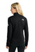 The North Face NF0A8FQJ Womens Aim Full Zip Fleece Jacket Black Model Back
