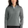 The North Face Womens Aim 1/4 Zip Fleece Sweatshirt - Smoked Pearl Grey - COMING SOON