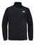 The North Face NF0A8FQN Mens Dove Creek Full Zip Fleece Jacket Black Flat Front