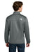 The North Face NF0A8FQN Mens Dove Creek Full Zip Fleece Jacket Heather Medium Grey Model Back