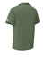 The North Face NF0A8GE0 Mens Canyon Crest Short Sleeve Polo Shirt Bark Mist Green Flat Back