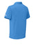 The North Face NF0A8GE0 Mens Canyon Crest Short Sleeve Polo Shirt Marina Blue Flat Back
