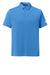 The North Face NF0A8GE0 Mens Canyon Crest Short Sleeve Polo Shirt Marina Blue Flat Front