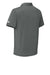 The North Face NF0A8GE0 Mens Canyon Crest Short Sleeve Polo Shirt Smoked Pearl Grey Flat Back