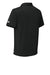 The North Face NF0A8GE0 Mens Canyon Crest Short Sleeve Polo Shirt Black Flat Back