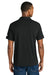 The North Face NF0A8GE0 Mens Canyon Crest Short Sleeve Polo Shirt Black Model Back
