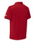 The North Face NF0A8GE0 Mens Canyon Crest Short Sleeve Polo Shirt Red Flat Back