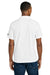 The North Face NF0A8GE0 Mens Canyon Crest Short Sleeve Polo Shirt White Model Back