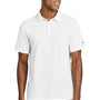The North Face Mens Canyon Crest Short Sleeve Polo Shirt - White - Coming Soon