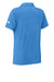 The North Face NF0A8GE1 Womens Canyon Crest Short Sleeve Polo Shirt Marina Blue Flat Back