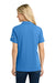 The North Face NF0A8GE1 Womens Canyon Crest Short Sleeve Polo Shirt Marina Blue Model Back