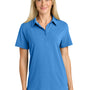 The North Face Womens Canyon Crest Short Sleeve Polo Shirt - Marina Blue - Coming Soon